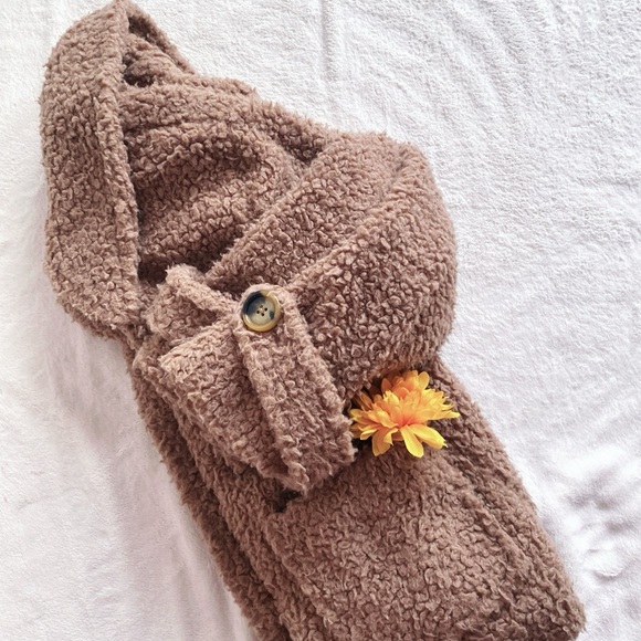 Free People So Soft Cozy Pea Coat - Picture 13 of 13